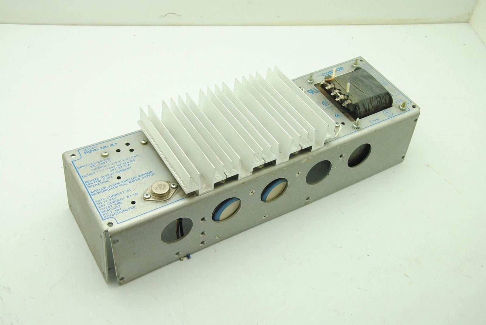 Power One F24-12-A+ 24VDC Power Supply 100/120/215/230-240VAC Input
