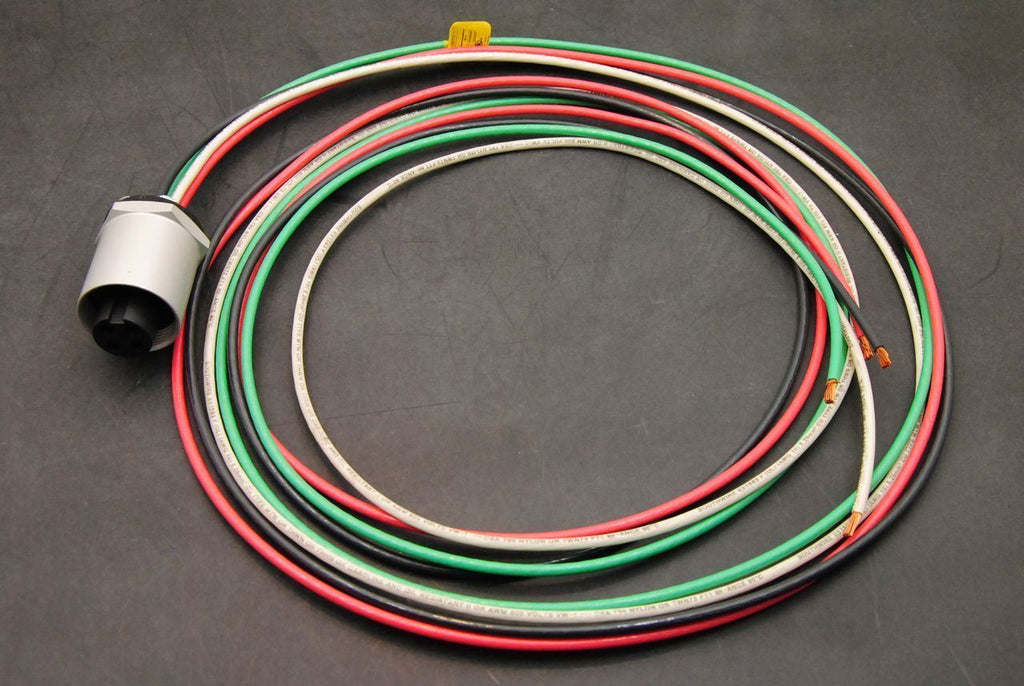 Brad Power Molex 1300660193 4-Pole F Power Recept, 3/4"NPT, 10AWG, 2M L