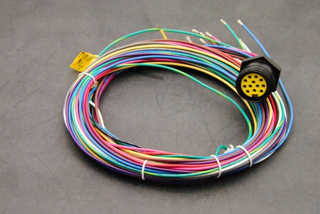 Brad Power / Molex 1300150095 Mini-Change 12-Pole Receptacle, 18/1, 2M L