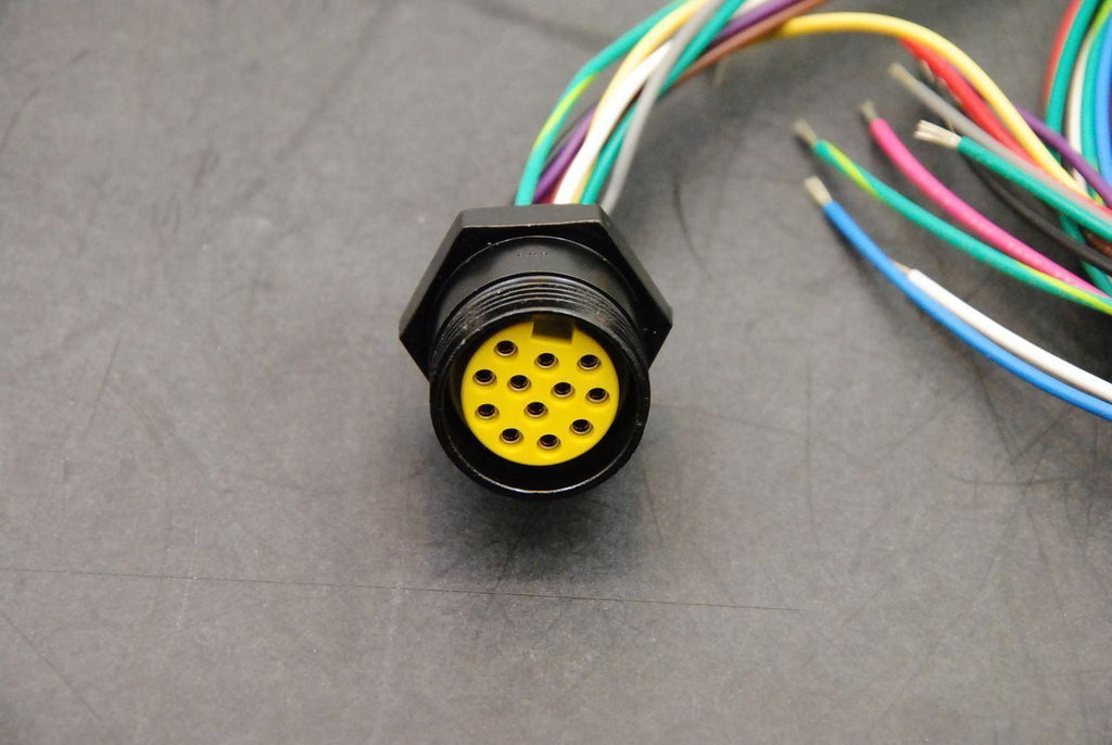 Brad Power / Molex 1300150095 Mini-Change 12-Pole Receptacle, 18/1, 2M L