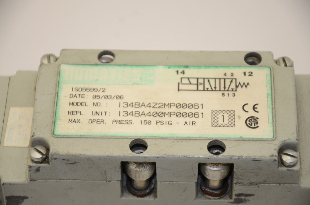 Numatics I34BA4Z2MP0061 Pneumatic Solenoid Valve