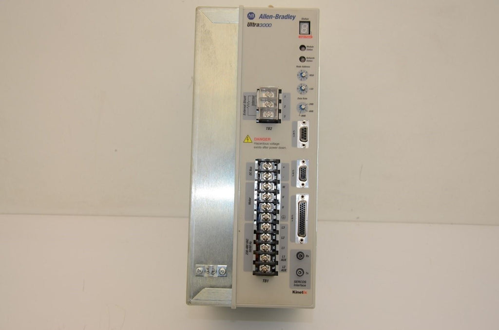 Allen Bradley Ultra 3000 Servo Drive, 230/460VAC, 3-PH, 50/60Hz, Ser. B, V1.53