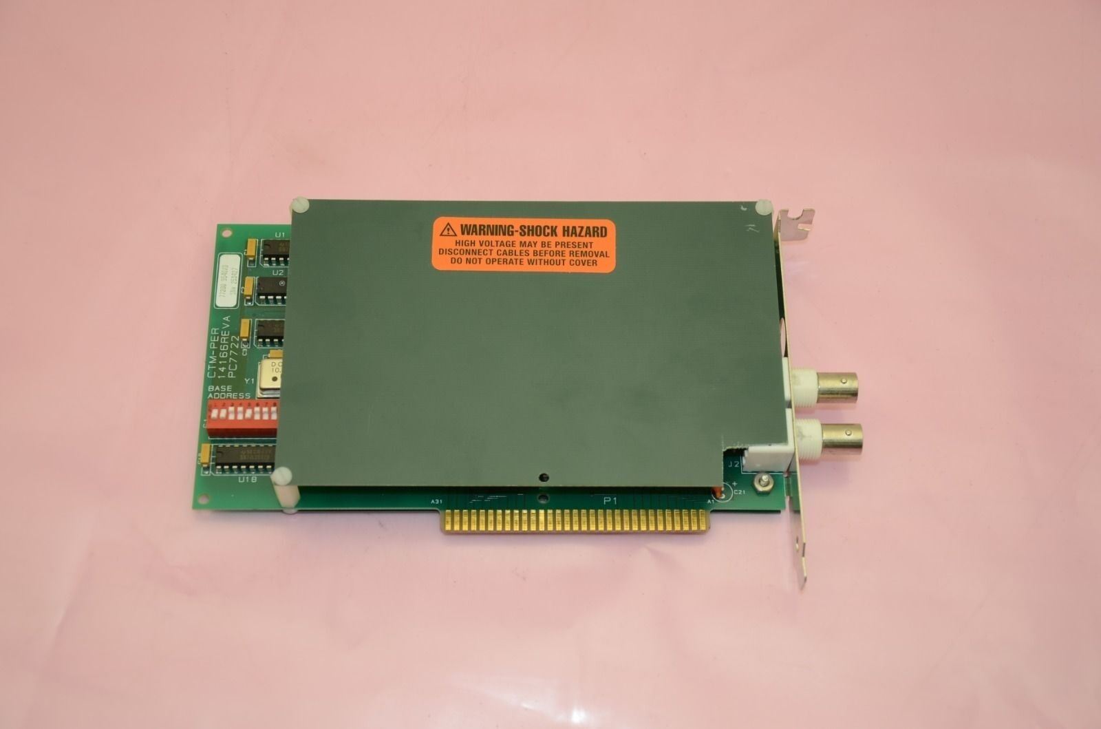 Keithley ISA Card CTM-PER 77200 PC7722 Continuous Period Counter BNC Plug