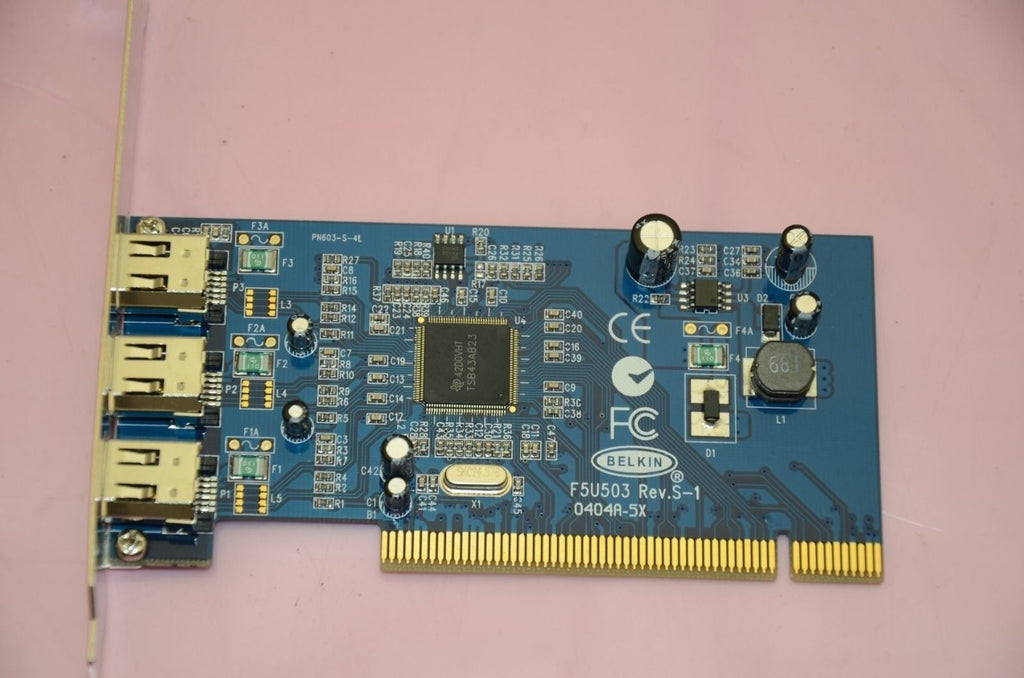 Belkin F5U503 3-Port Firewire Card, PCI, Rev.S-1