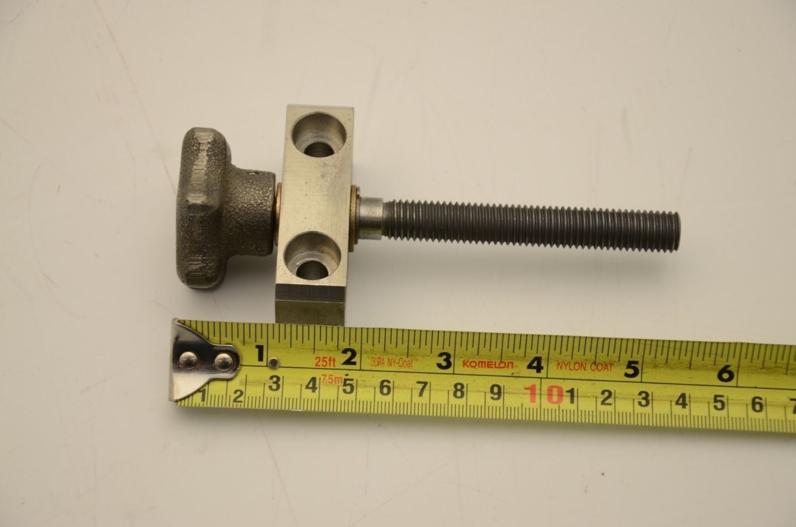 Threaded Adjustment Knob Rod Bolt, 1.75-12 Tread, 80mm Threaded Length