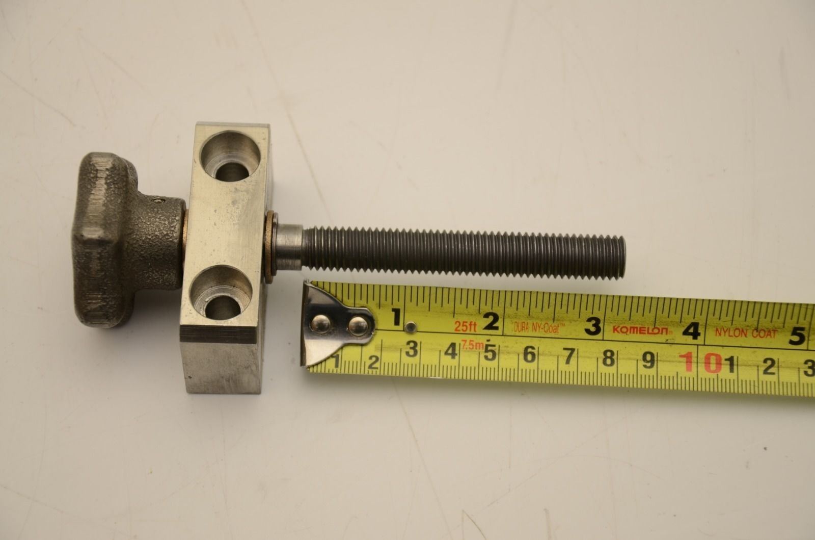 Threaded Adjustment Knob Rod Bolt, 1.75-12 Tread, 80mm Threaded Length