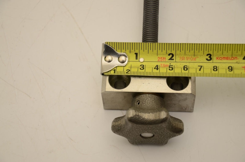 Threaded Adjustment Knob Rod Bolt, 1.75-12 Tread, 80mm Threaded Length