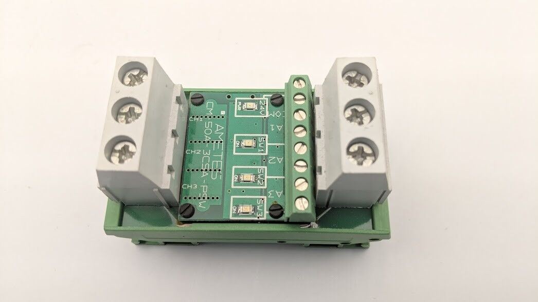 Ametes CM-50A-3CSA-PSW 3-Channel Current Monitor Sensor Detector DIN Lot of 5