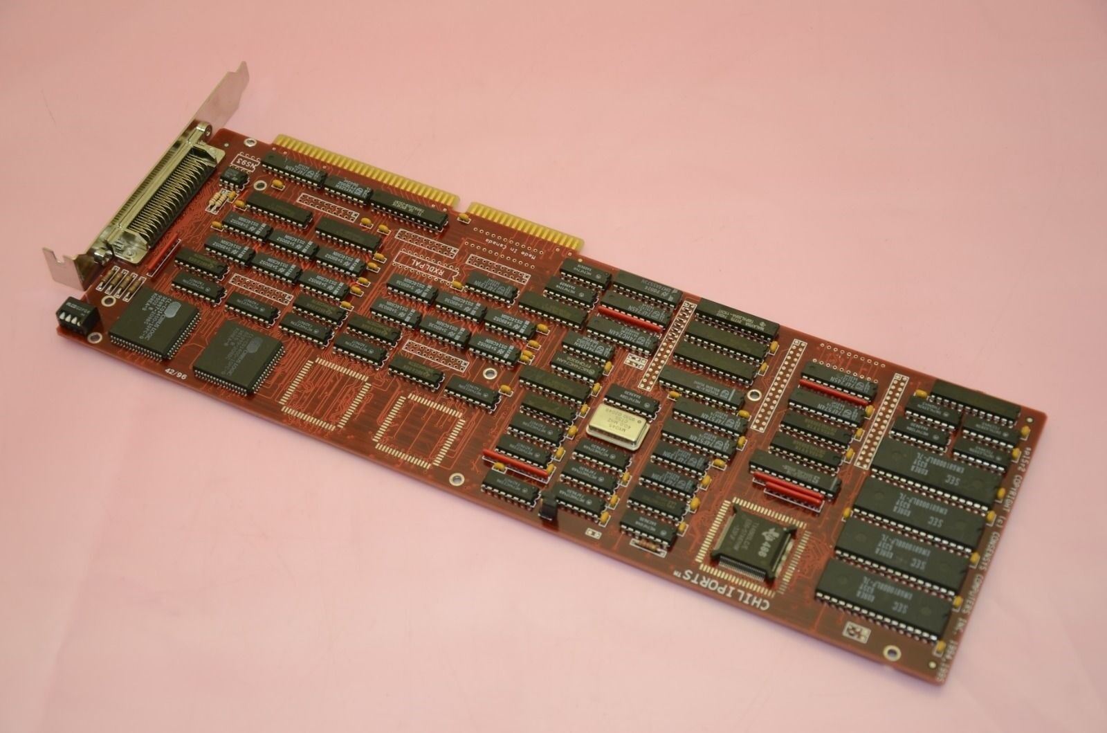 Consensys Computers SP15R2 Chiliports 8-Port ISA PC Board HD68 Pin Connector