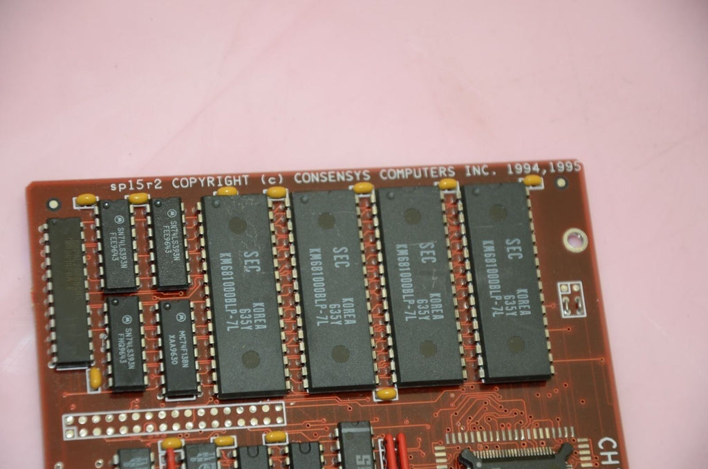 Consensys Computers SP15R2 Chiliports 8-Port ISA PC Board HD68 Pin Connector