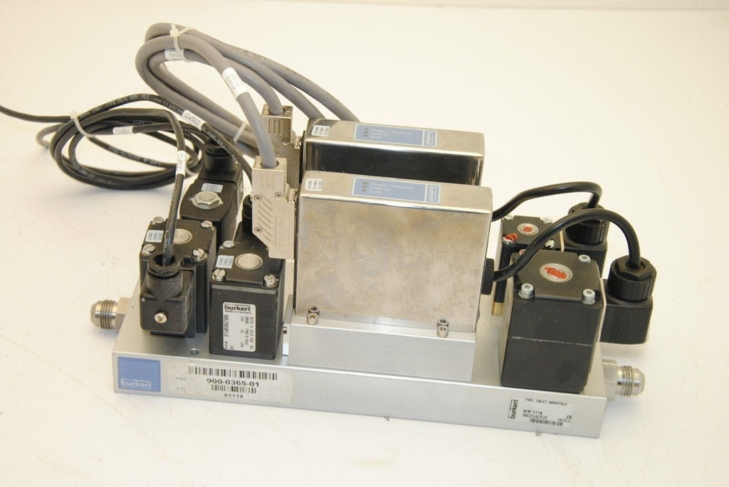 Burkert 8711 MFC Methane Mass Flow Control Assembly, 24VDC