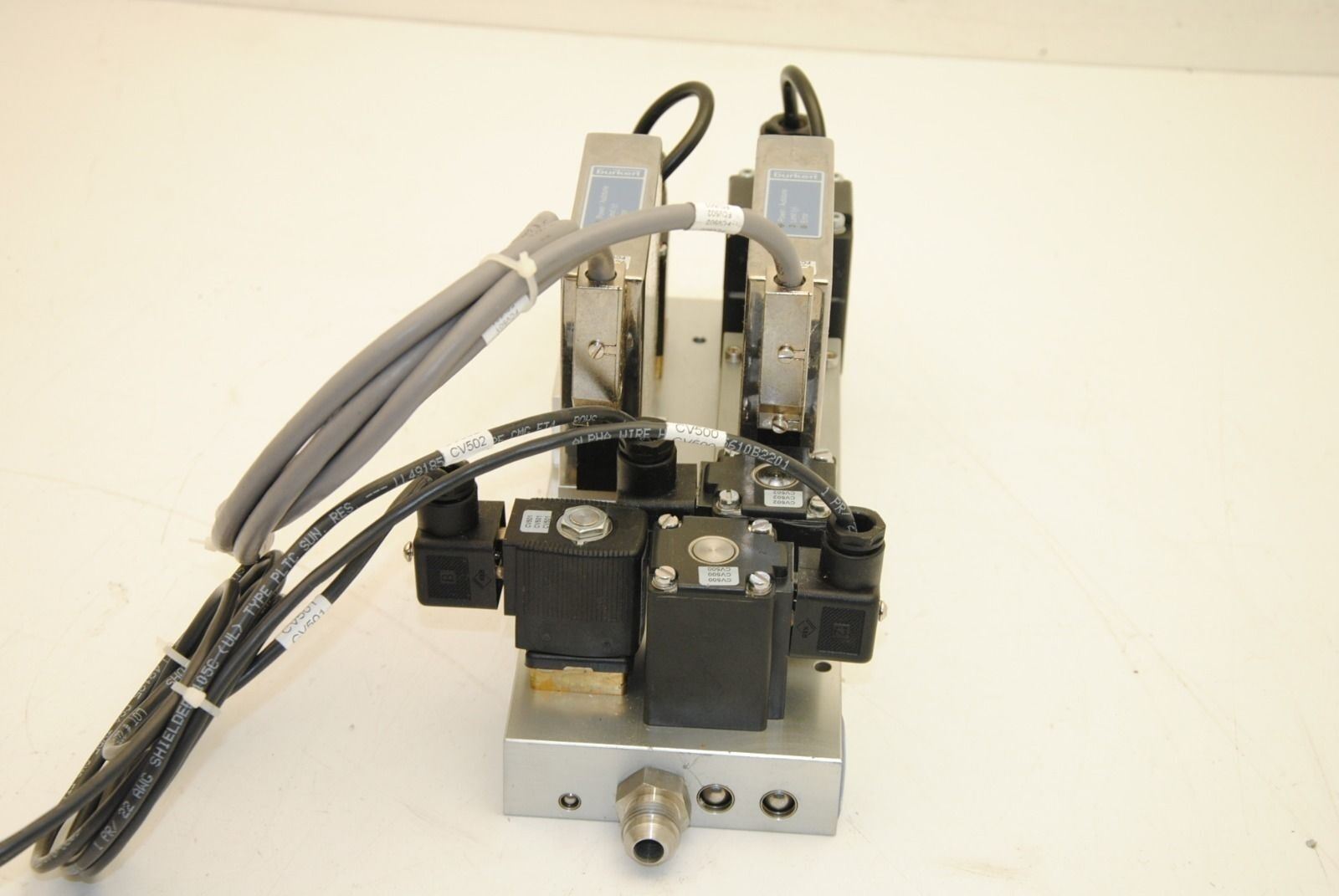 Burkert 8711 MFC Methane Mass Flow Control Assembly, 24VDC