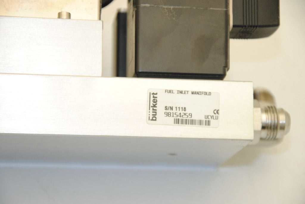 Burkert 8711 MFC Methane Mass Flow Control Assembly, 24VDC