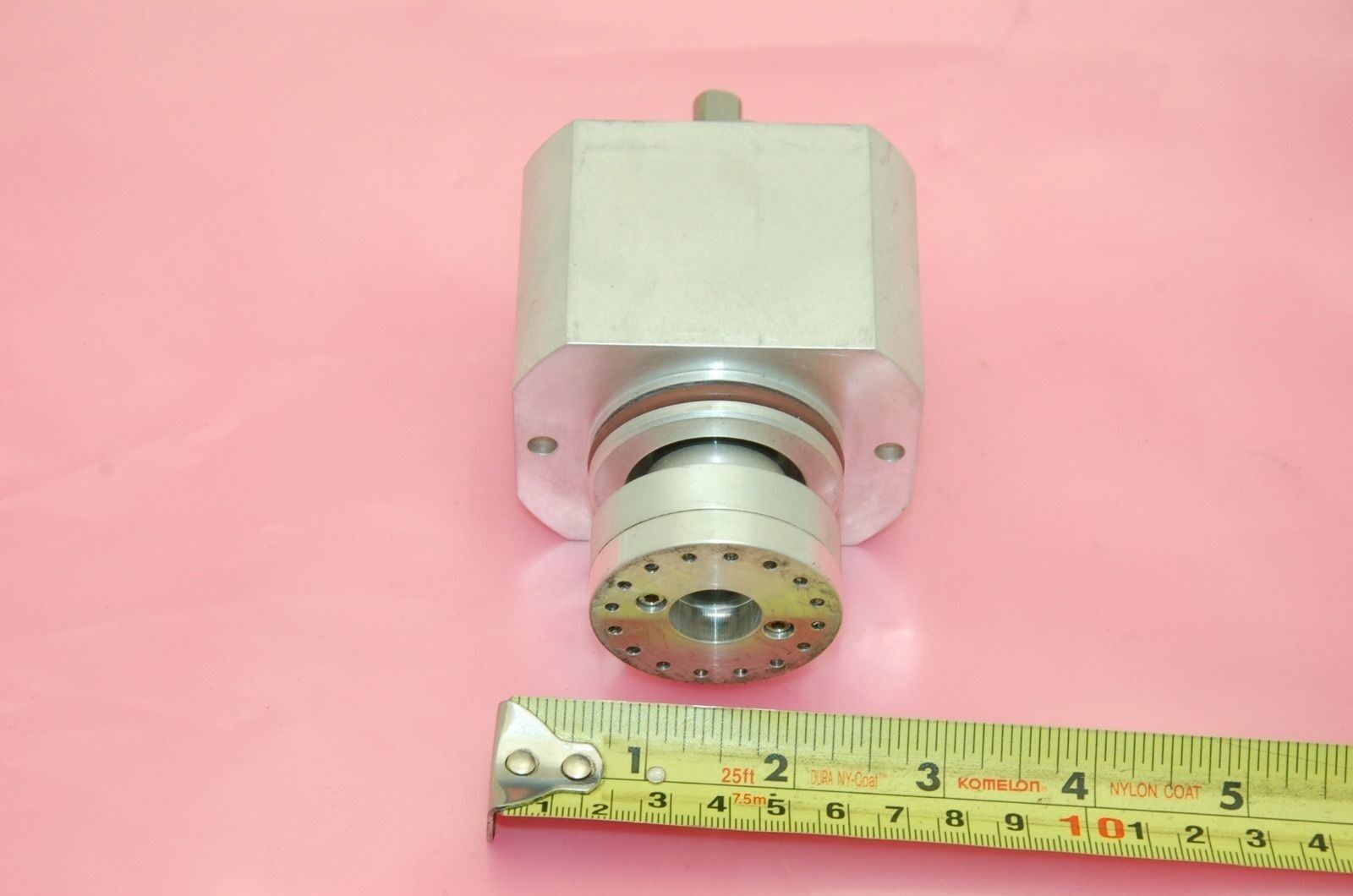 SSRI-1438ZZ Bearing, Custom Pass-Through Drive, 3/8" Shaft, 1-3/4"D Flange