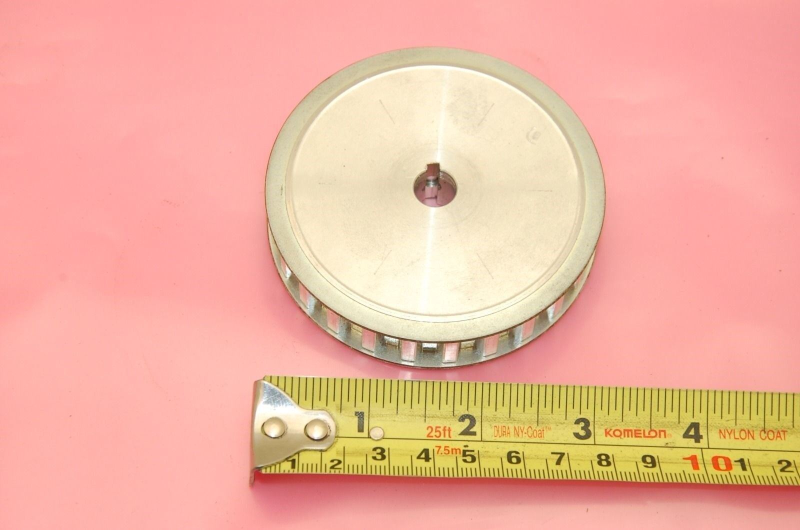 Aluminum Timing Belt Pulley 3"D, 5/16" Pitch, 3/8" Bore,5/8"W - Lot of 3