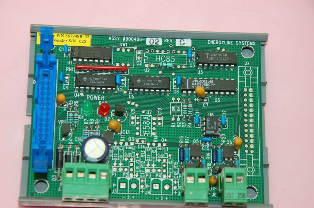 McQuay 667948B-02 Interface Board Energyline Systems 000406-02