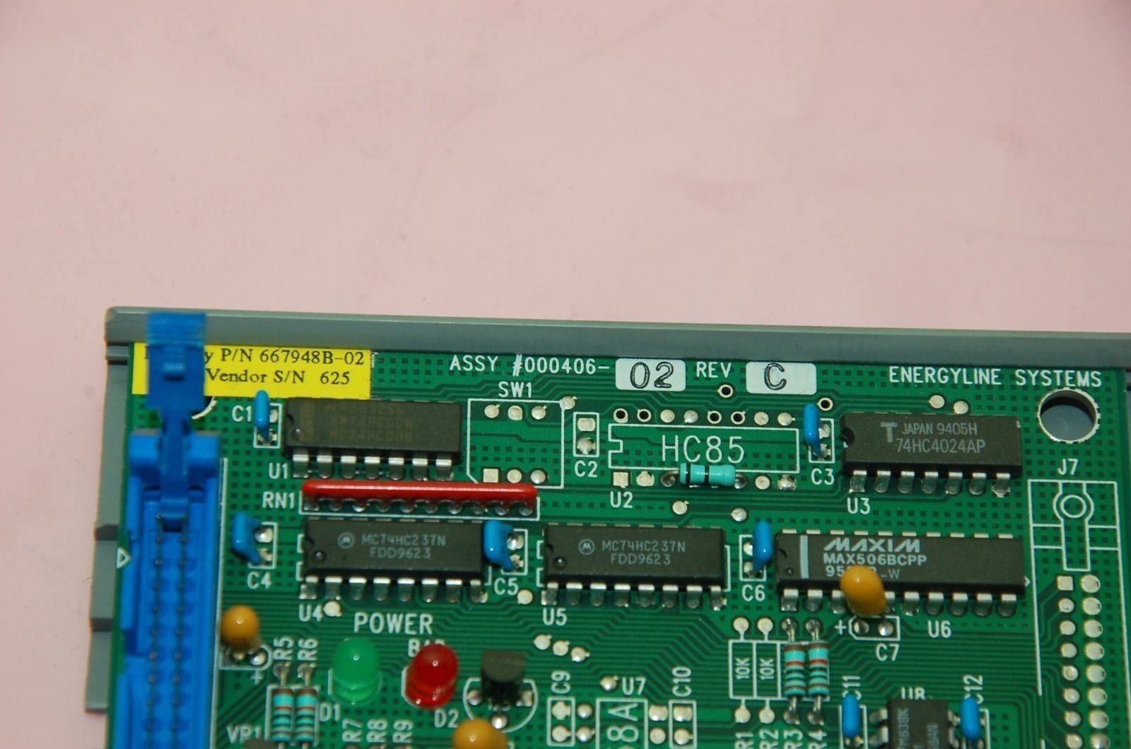 McQuay 667948B-02 Interface Board Energyline Systems 000406-02