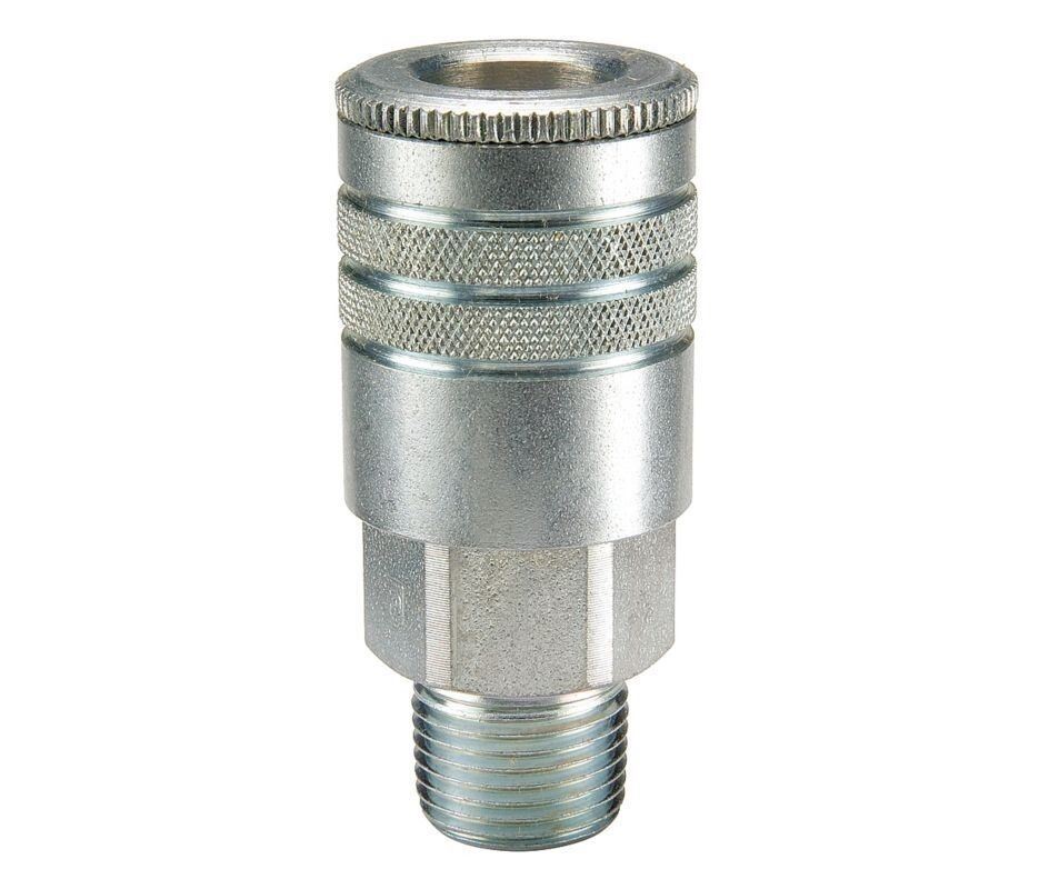 allMRO 345503 Parker 24C, 3/8" x 1/4" MPT  Socket Coupler - Lot of 6, NEW