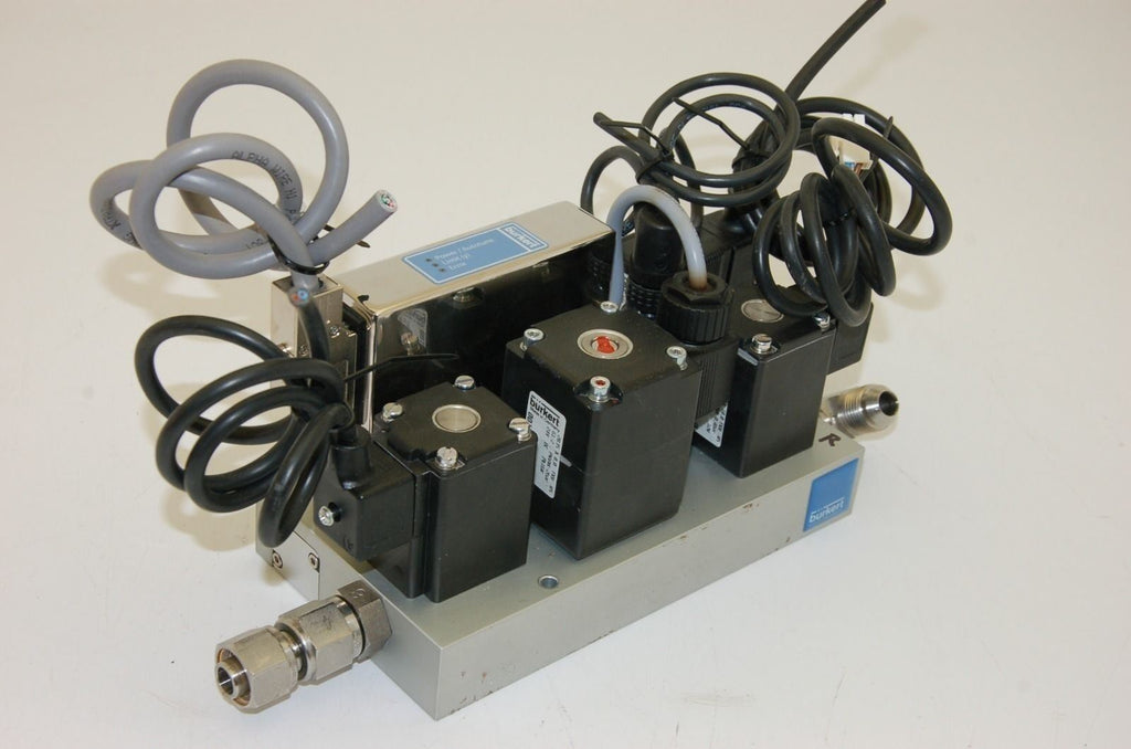 Burkert 8711 MFC SIngle Methane Mass Flow Control Assembly, 24VDC, 0-30 NLM