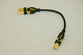 Ziotek USB 2.0 A-Male to B-Male, 6" Length, Lot of 5 - NEW