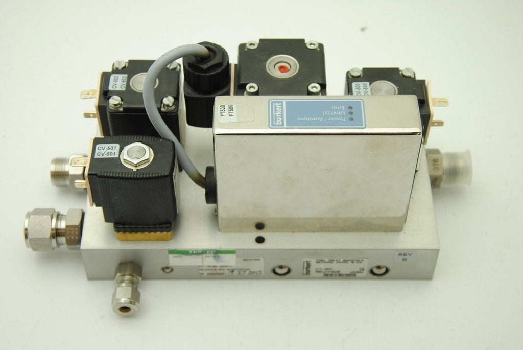 BURKERT 8711, Fuel Inlet Manifold Methane, 24VDC 0-5V