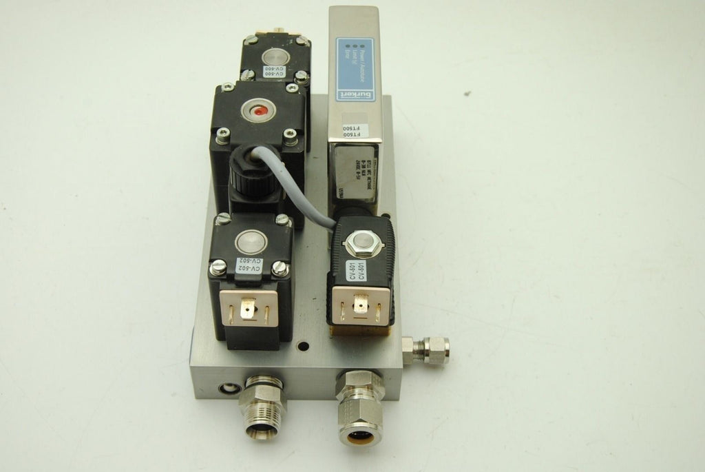 BURKERT 8711, Fuel Inlet Manifold Methane, 24VDC 0-5V