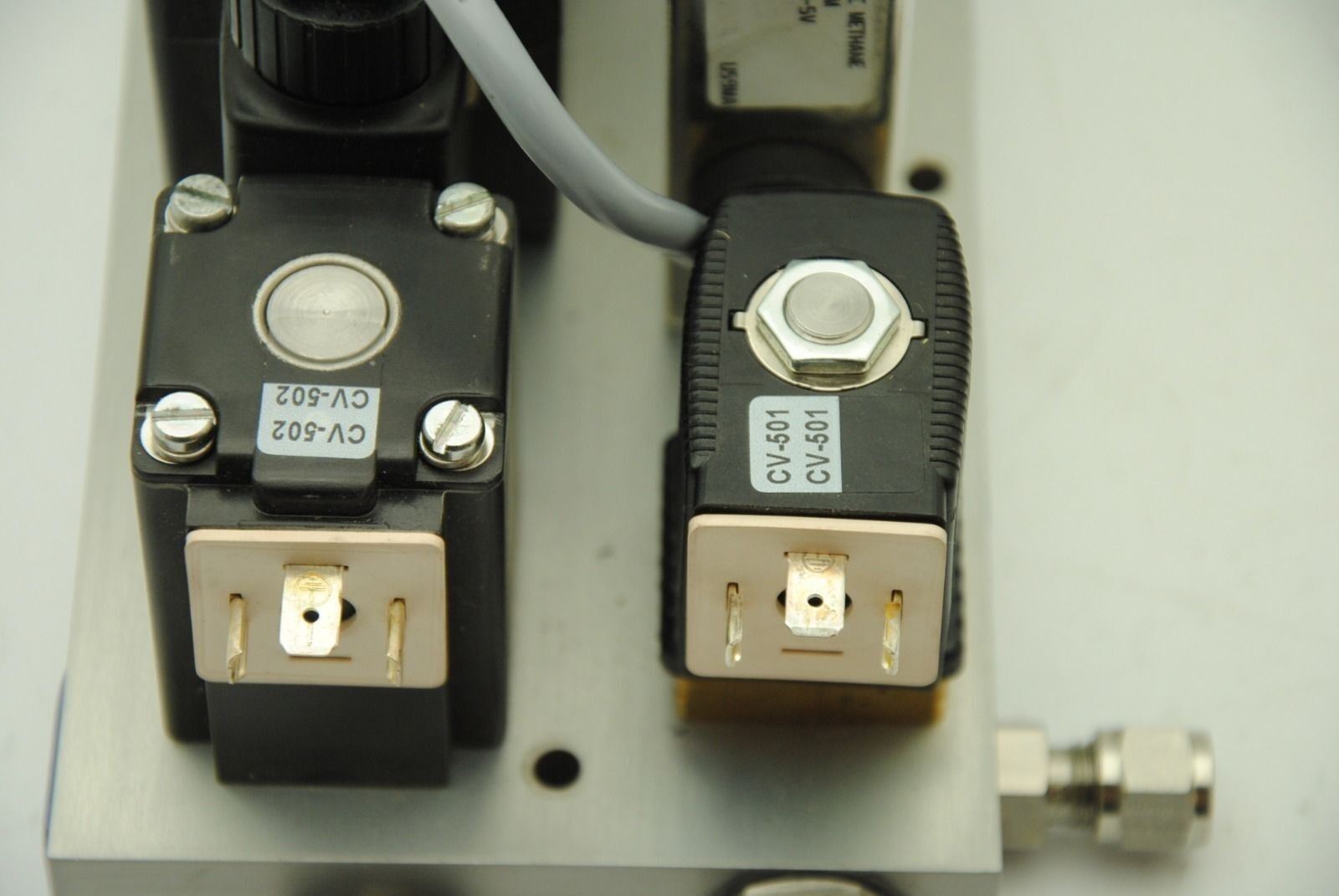 BURKERT 8711, Fuel Inlet Manifold Methane, 24VDC 0-5V