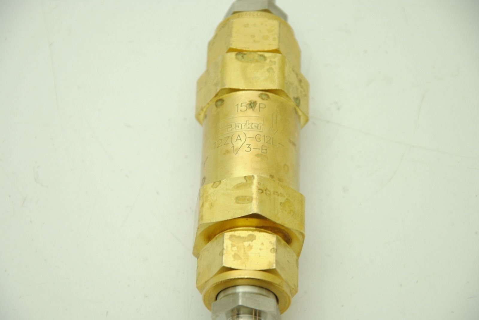 Parker 12Z(A)-C12L-1/3-B Brass 3/4" Check Valve