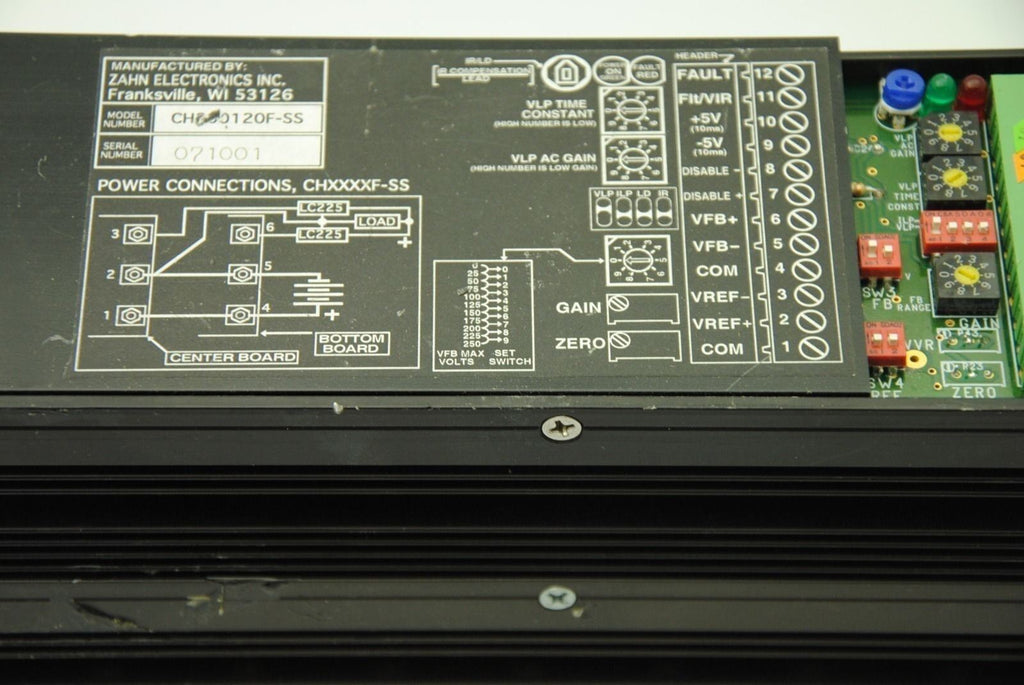 Zahn Electronics CH200120F-SS, DC/DC Step Down Converter/4 LC Filters