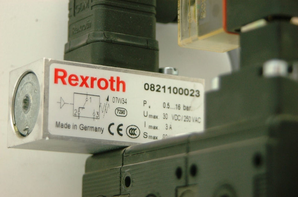 Rexroth 0821300922, Pneumatic Exhaust Valve Assembly