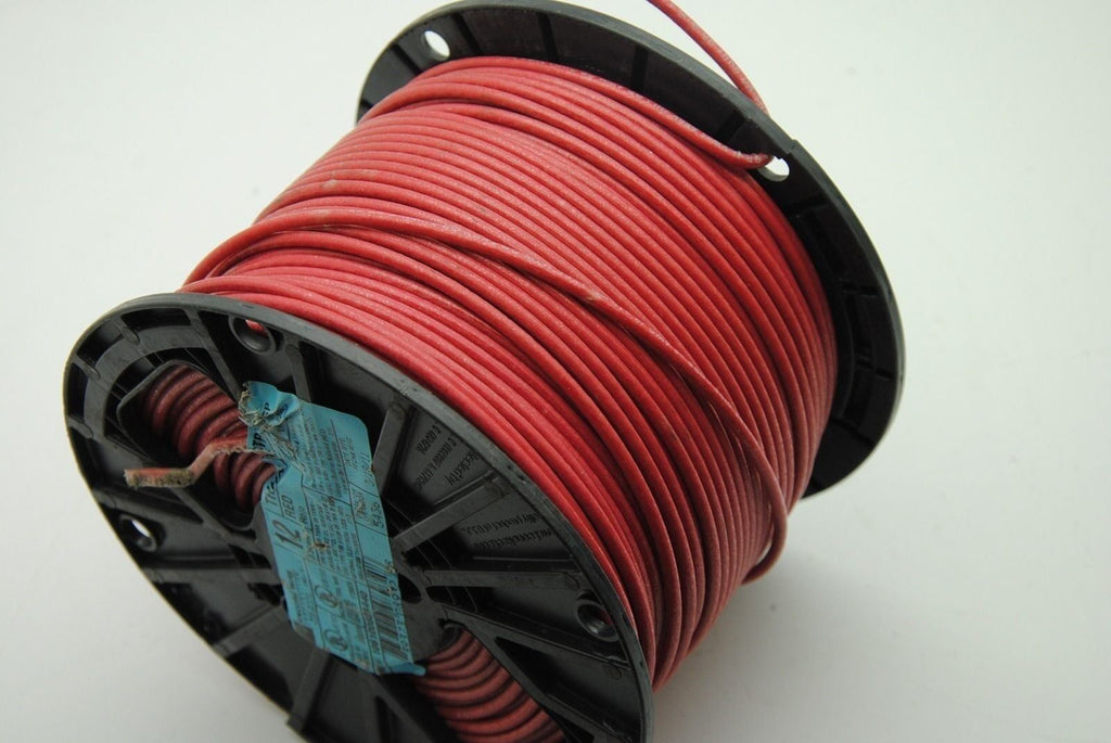 ENCORE 16 AWG Stranded Single Conductor, Red Hook-Up Wire, 105C 600V 500FT New