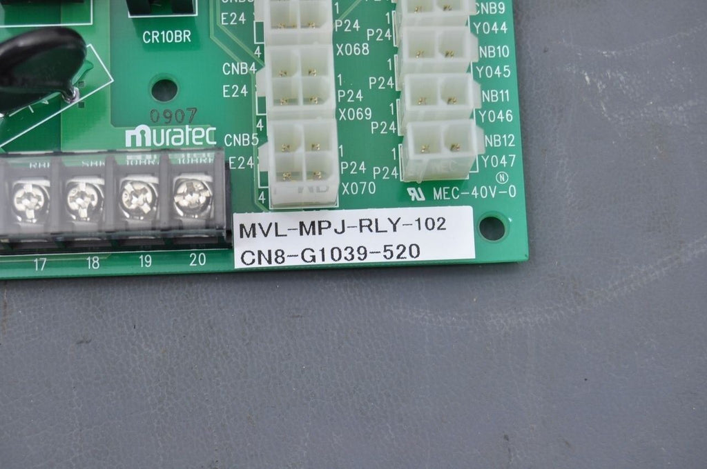 Murata Machinery MVL-MPJ-RLY-102 Relay Board New