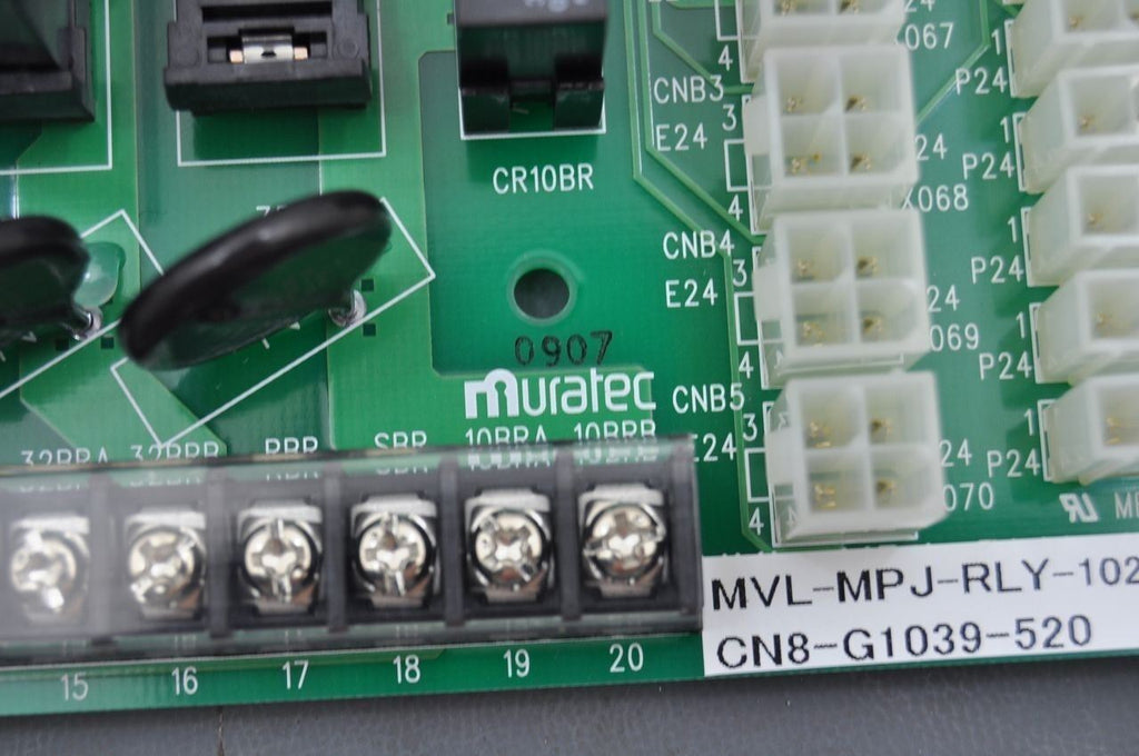 Murata Machinery MVL-MPJ-RLY-102 Relay Board New