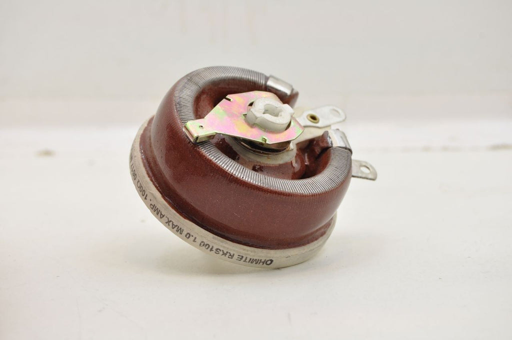 Ohmite RKS100 1A Max 100Ohm Rheostat NEW