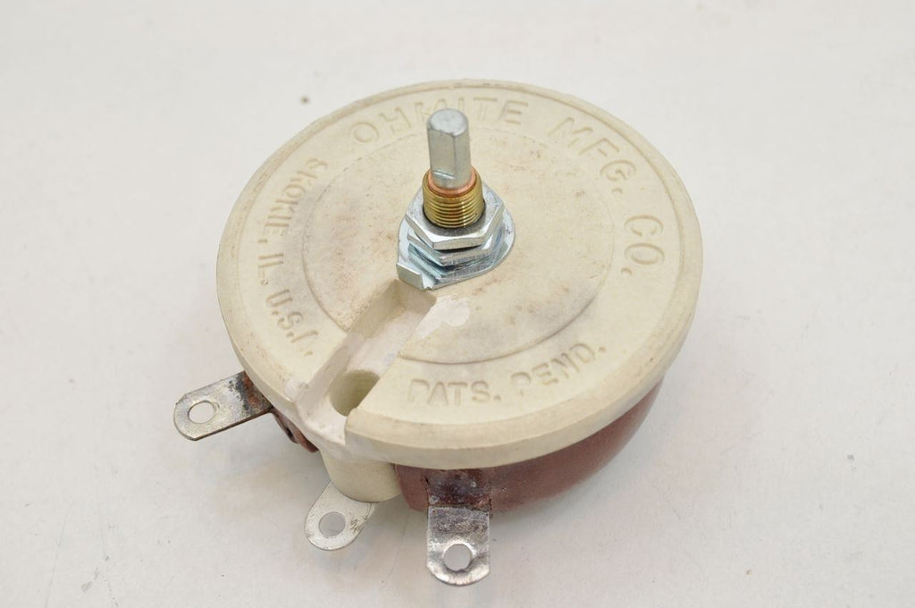 Ohmite RKS100 1A Max 100Ohm Rheostat NEW