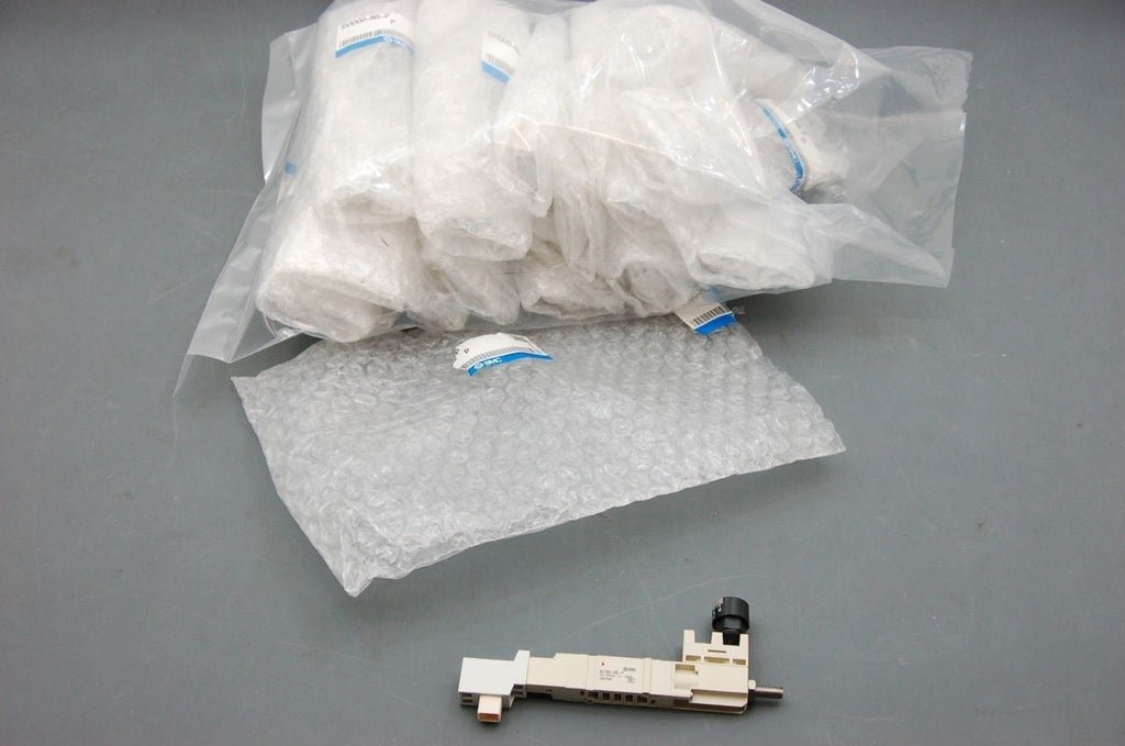 SMC Pneumatic Manifold Pressure Indicator Add on SV100-N5-P Lot of 17 New