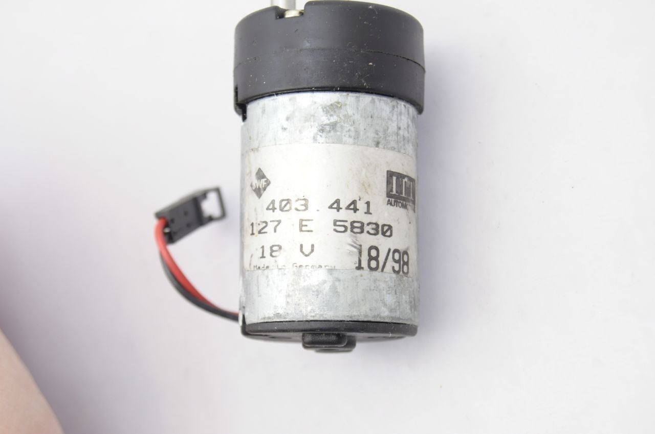 SWF ITT 403-441 127 E 5830 18VDC Brushed DC Gear Motor Gearhead 0.2" Shaft