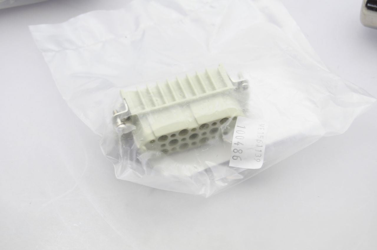 Harting 16A-gs-M25 Connector Kit With 25-Position Insert And Pins NEW