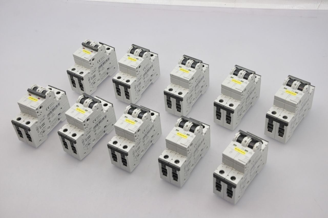 Siemens Circuit Breaker 5SY42 MCB B10 10A Lot Of 10