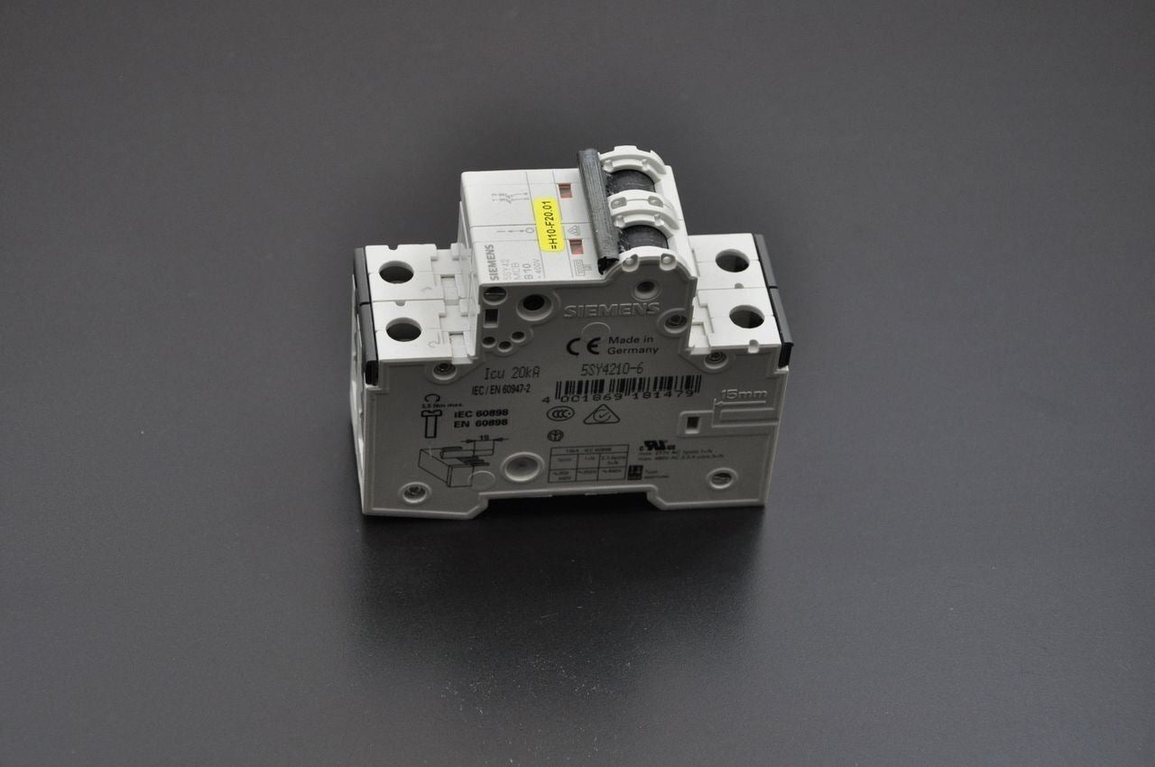 Siemens Circuit Breaker 5SY42 MCB B10 10A Lot Of 10