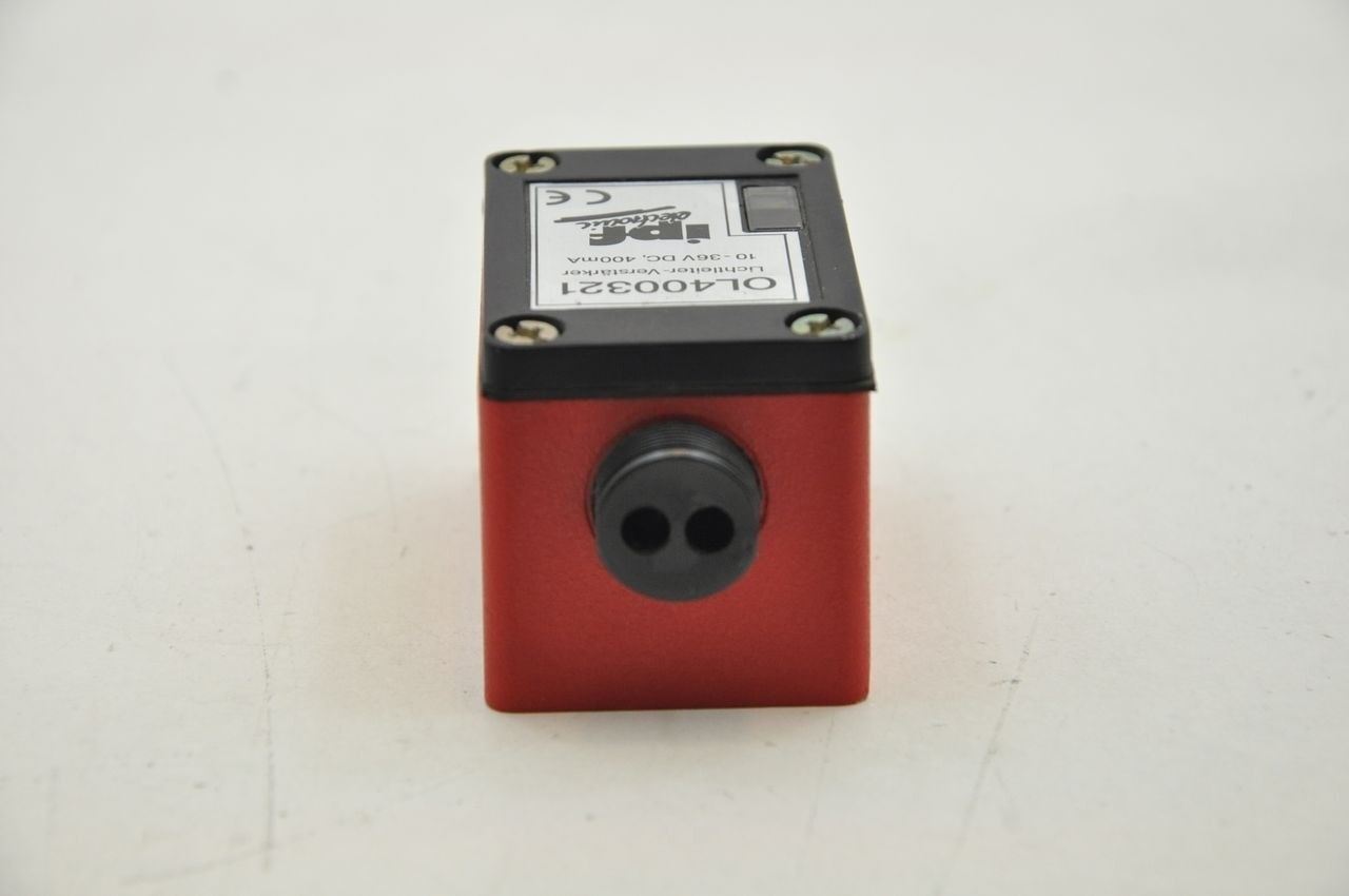 IPF Electronic Fiber Optic Amplifier, M12- Stacker Alarm OL400321