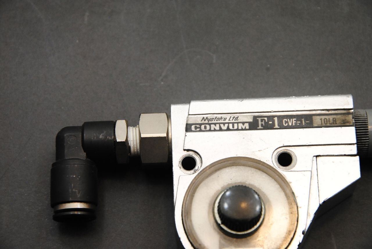 Convum F-1 CVF-1-10LR Air Ejector (no solenoid) - Lot of 6