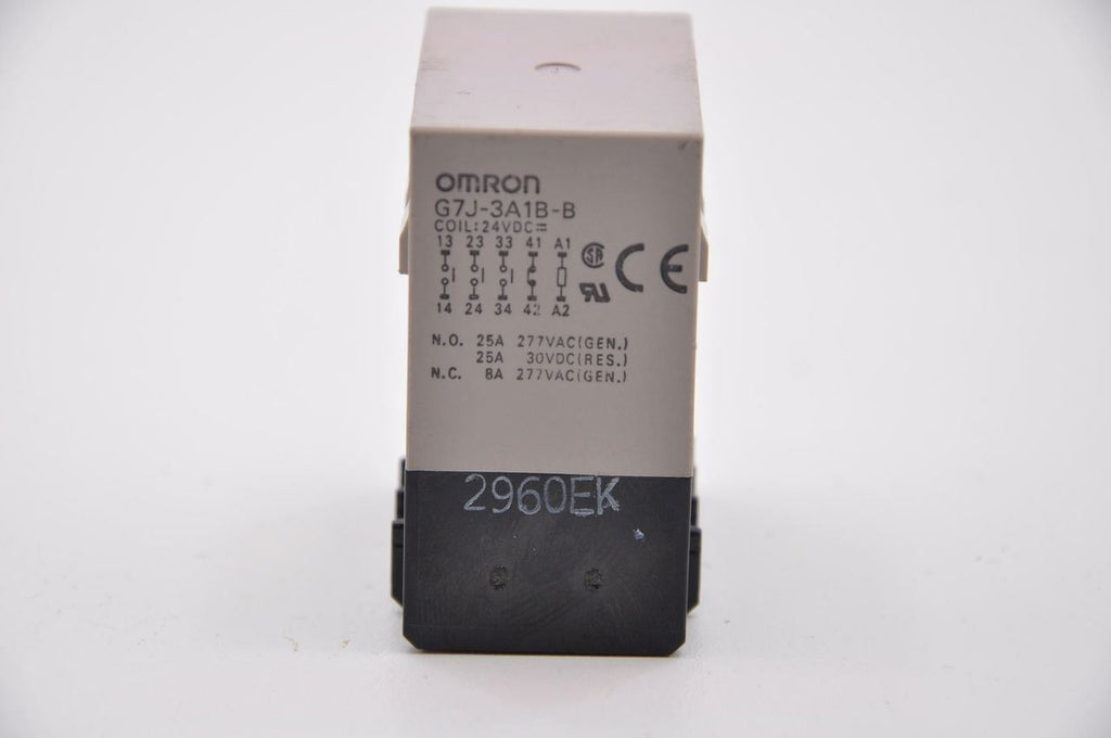 Omron G7J-3A1B-B Power Relay 25A 120VAC - lot of 2