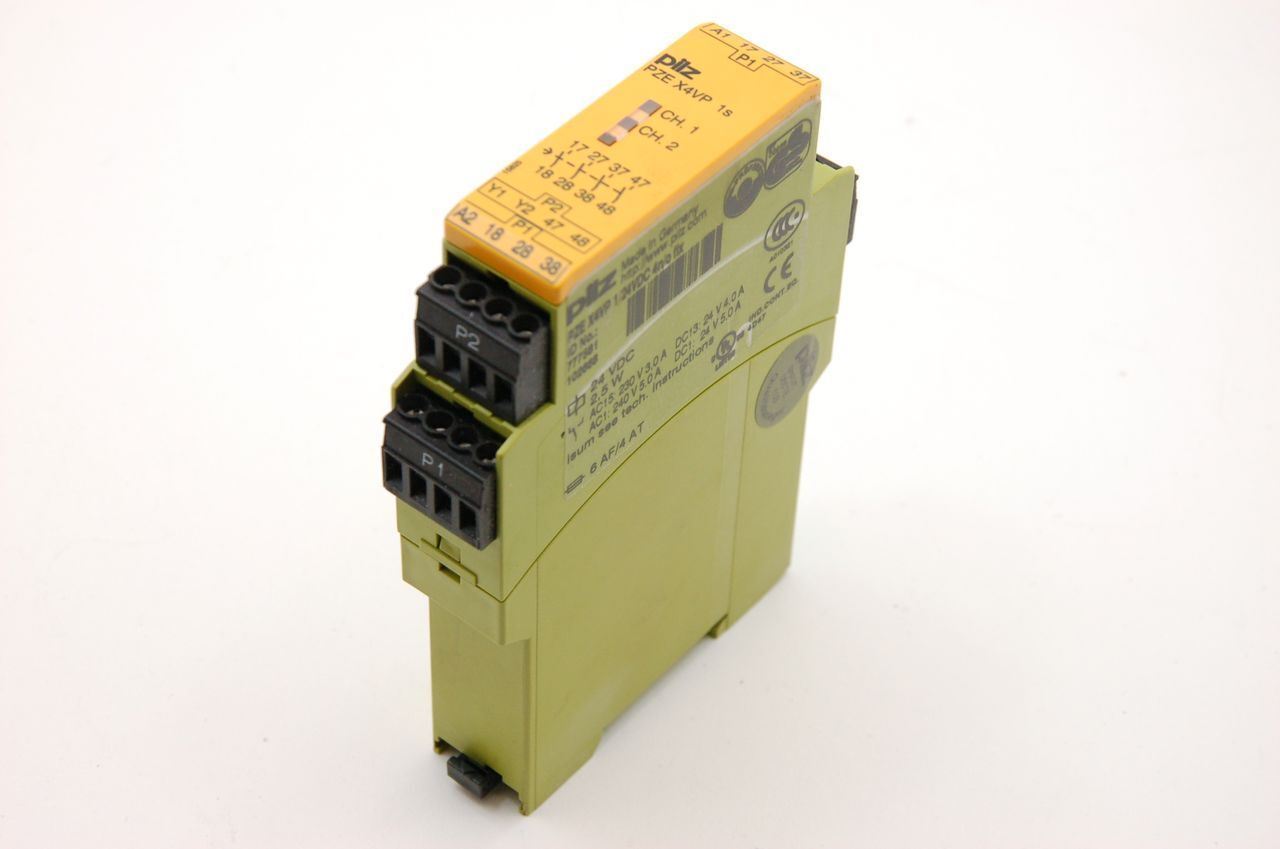 Pilz PZE X4VP Contact Expansion Module 24VDC Coil Din