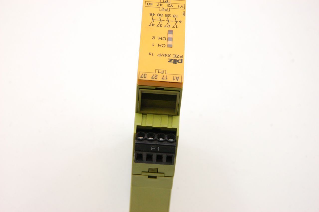 Pilz PZE X4VP Contact Expansion Module 24VDC Coil Din