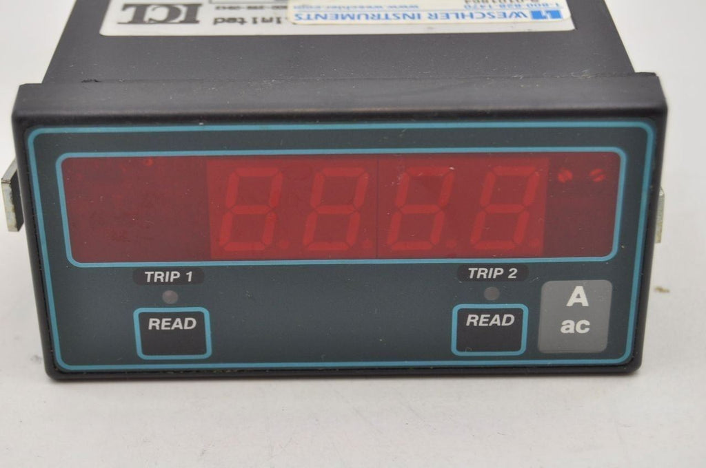Weschler Instruments ACI-3-Y-A-18-0-FS Panel Display Dual Relays
