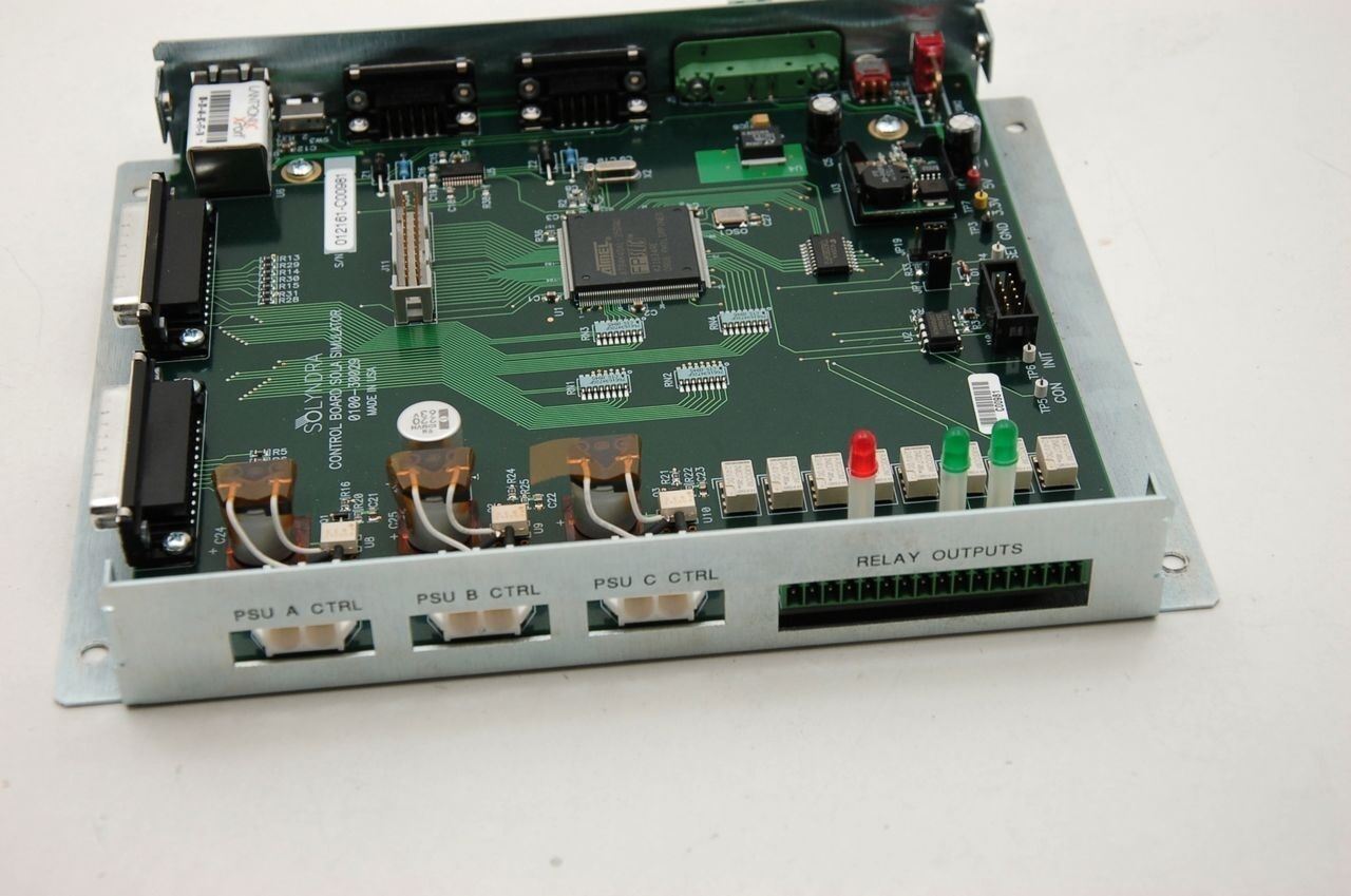 Solyndra Solar Sola Simulator Controll PCB 0100-30029