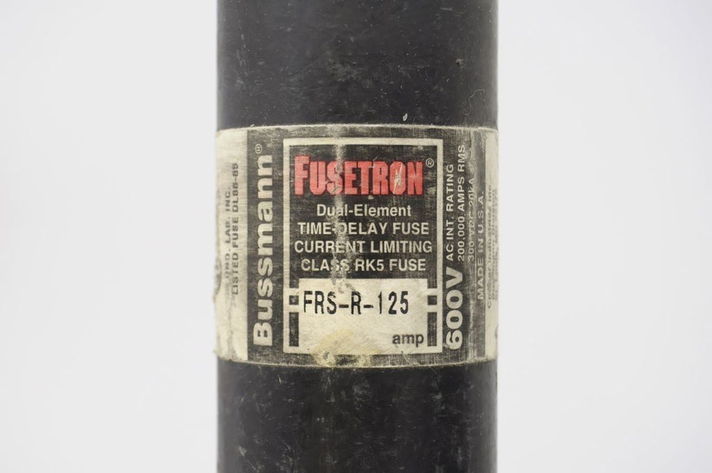 Bussmann Fusetron SRS-R-125 125A Class RK5 Fuse