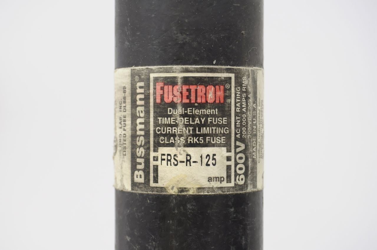 Bussmann Fusetron SRS-R-125 125A Class RK5 Fuse