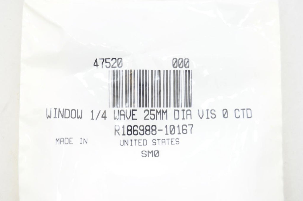 Edmund Optics 47520 1/4-Wave N-BK7 Window 25mm Dia VIS 0 Coating Lot Of 2 NEW